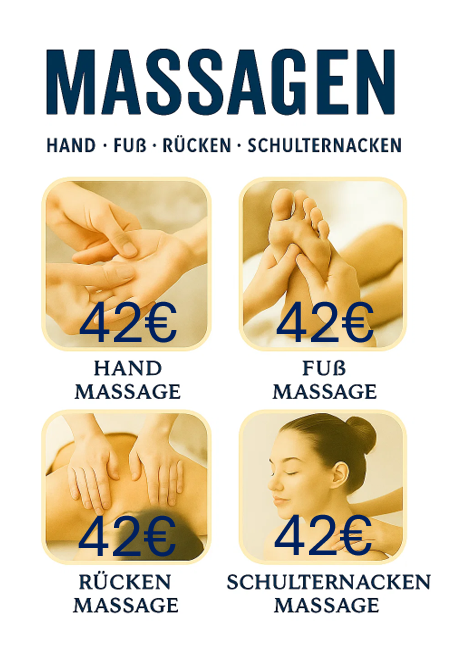 Massageangebote